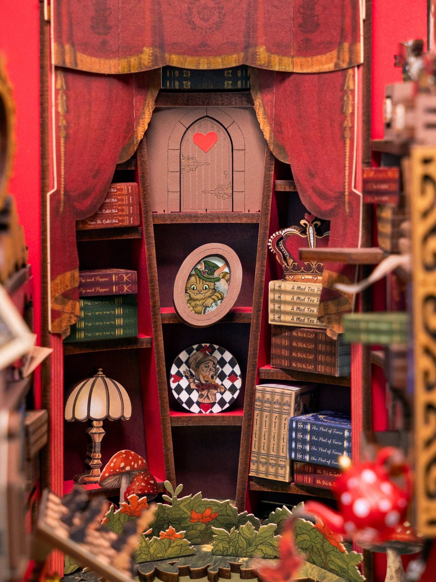 DIY Book Nook Kit: Fall into Wonder - Alice in Wonderland