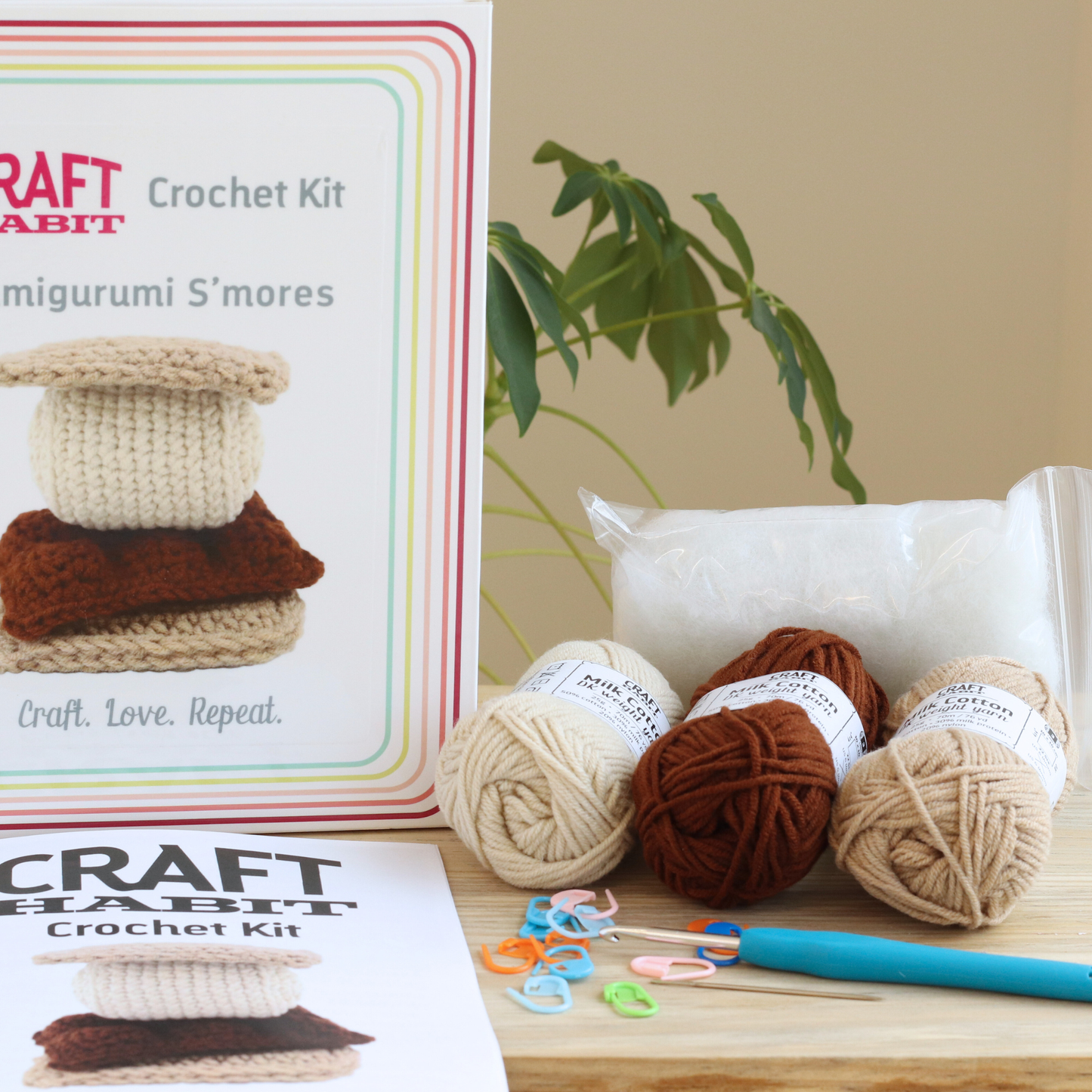 Amigurumi S'mores Crochet Kit 