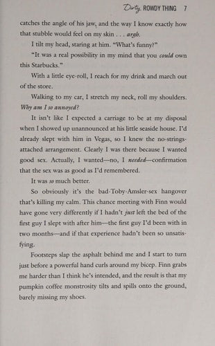 Dirty Rowdy Thing book cover