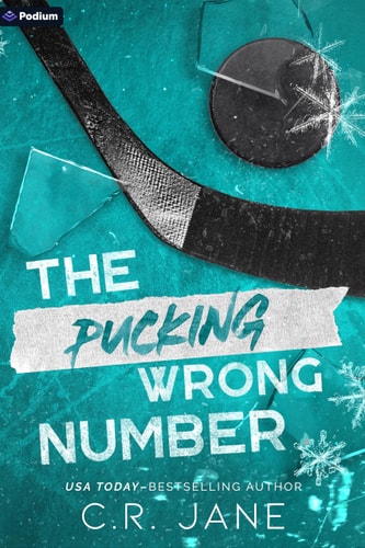 The Pucking Wrong Number A Hockey Romance book cover