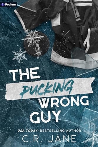 The Pucking Wrong Guy A Hockey Romance book cover