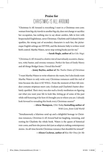 Christmas Is All Around A Novel book cover