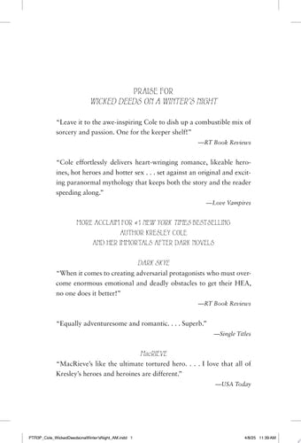 Wicked Deeds on a Winter's Night book cover