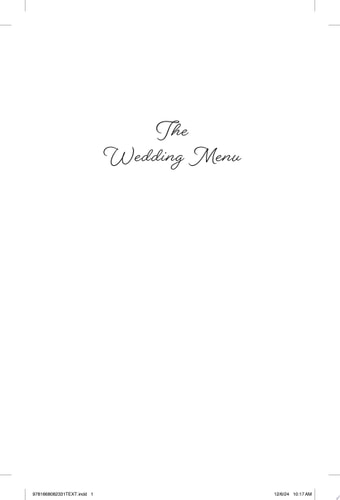 The Wedding Menu book cover