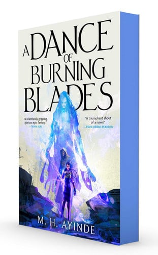 A Dance of Burning Blades book cover