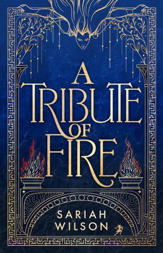 A Tribute of Fire (The Eye of the Goddess) book cover