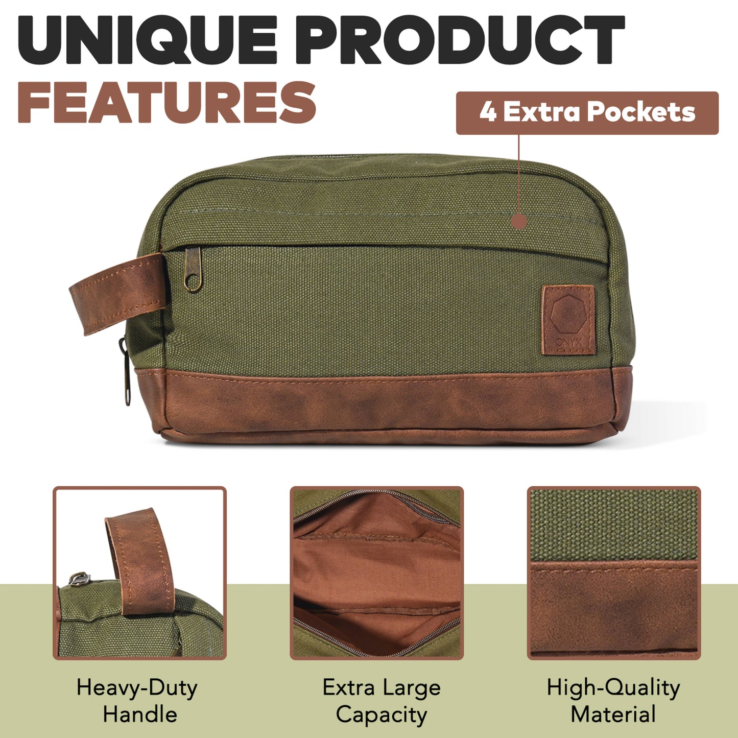 Mens Toiletry Bag