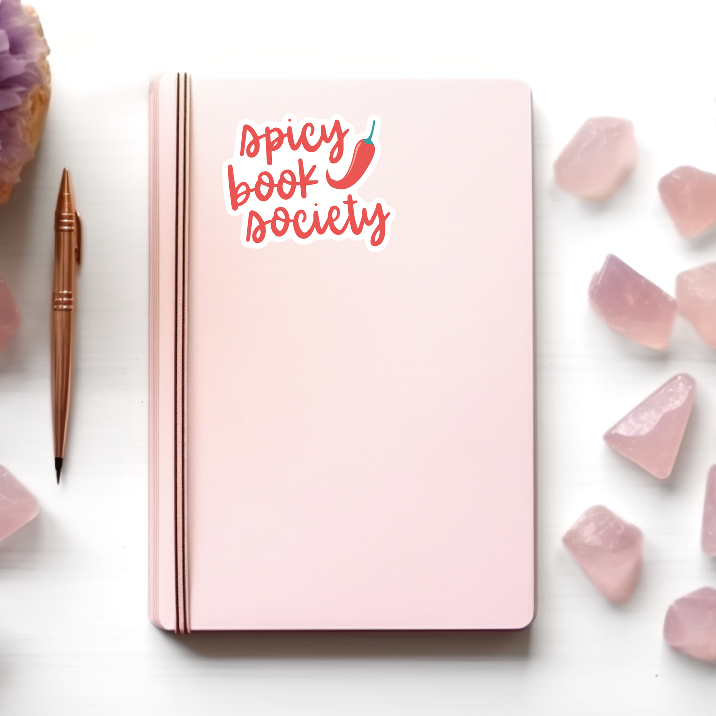 Spicy Book Society Sticker