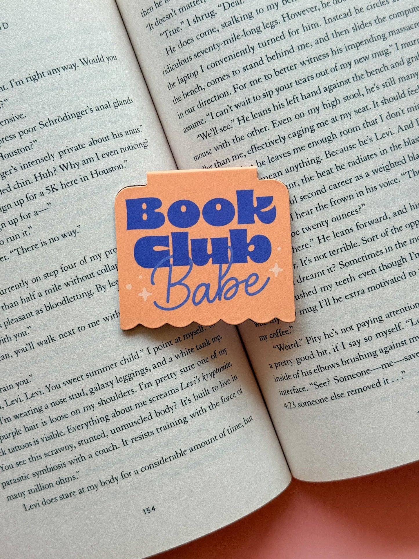 Book Club Babes [Yellow] Magnetic Bookmark