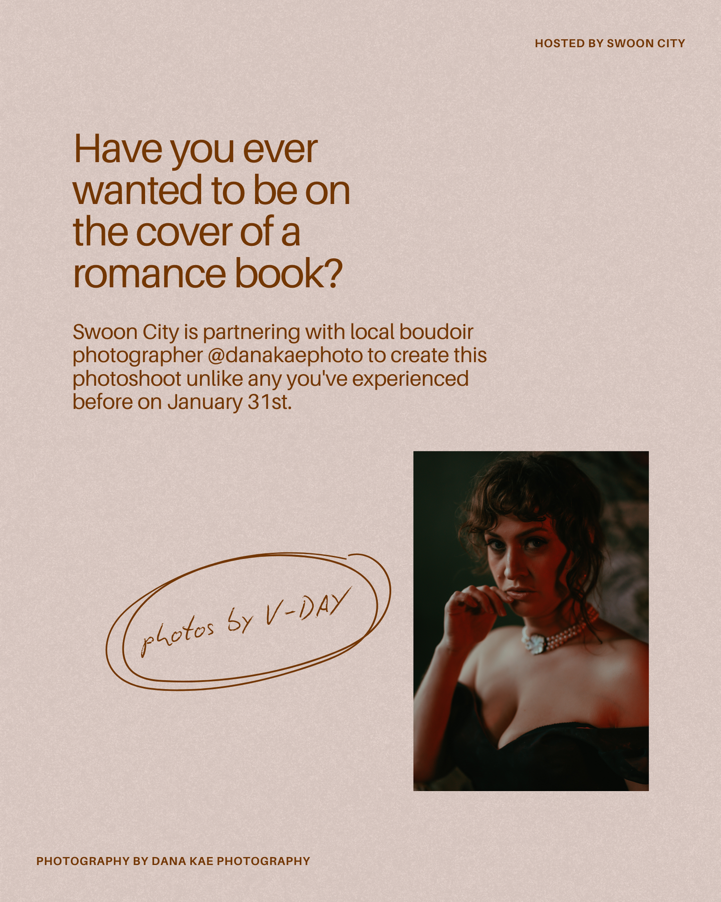 Book Cover Boudior Photo Shoot