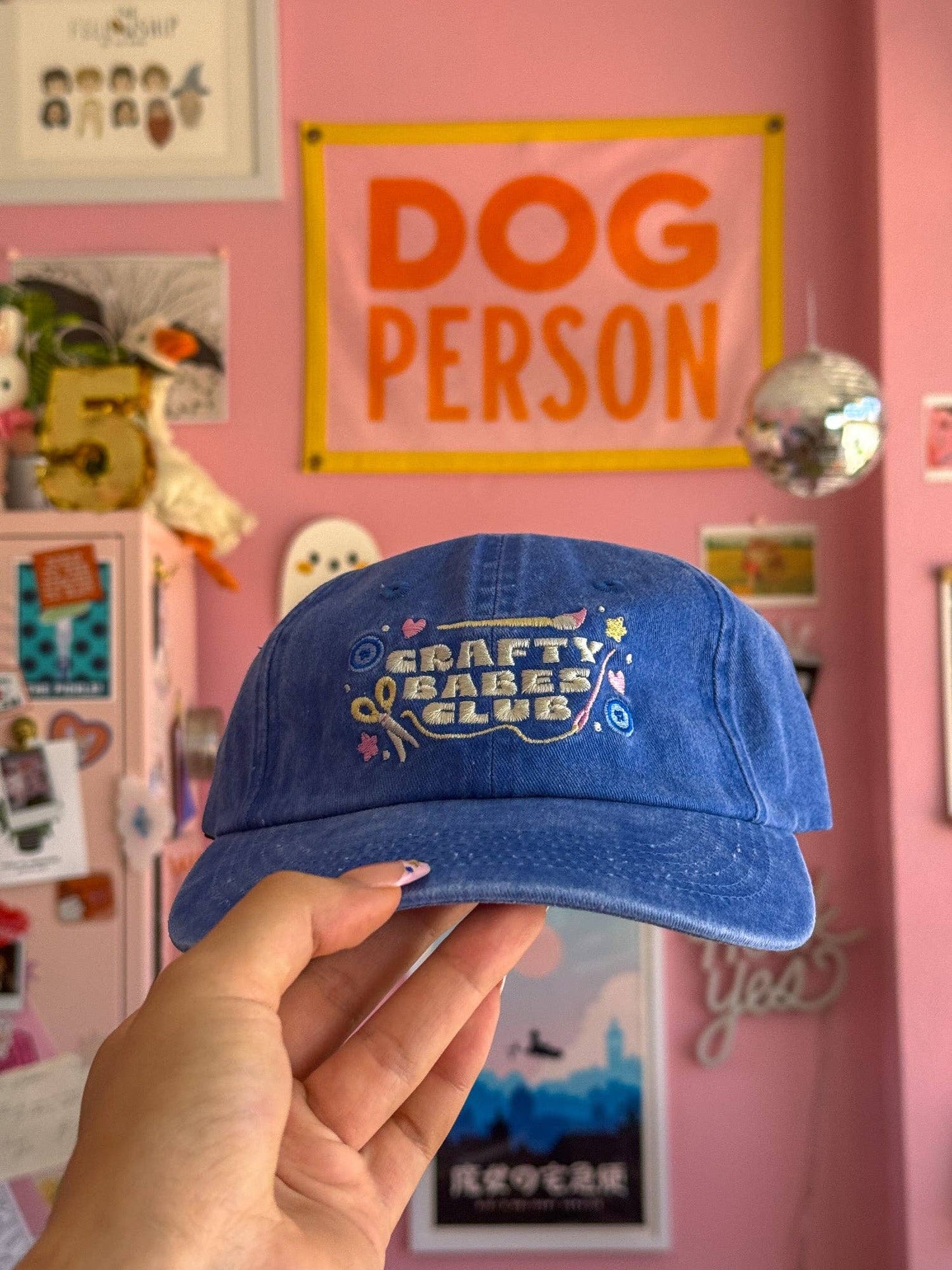 Crafty Babes Club Baseball Hat