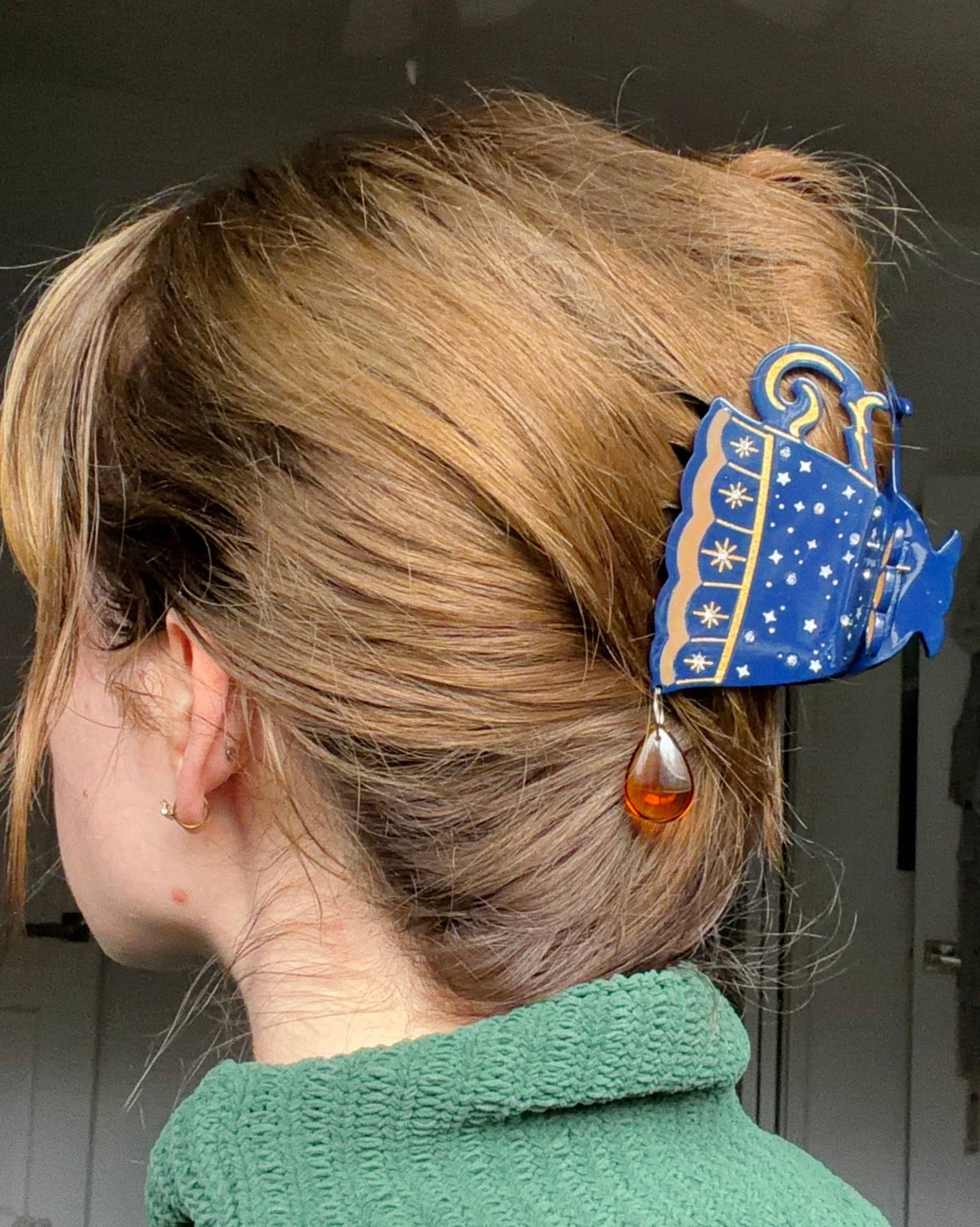 Spill The Tea Claw Clip