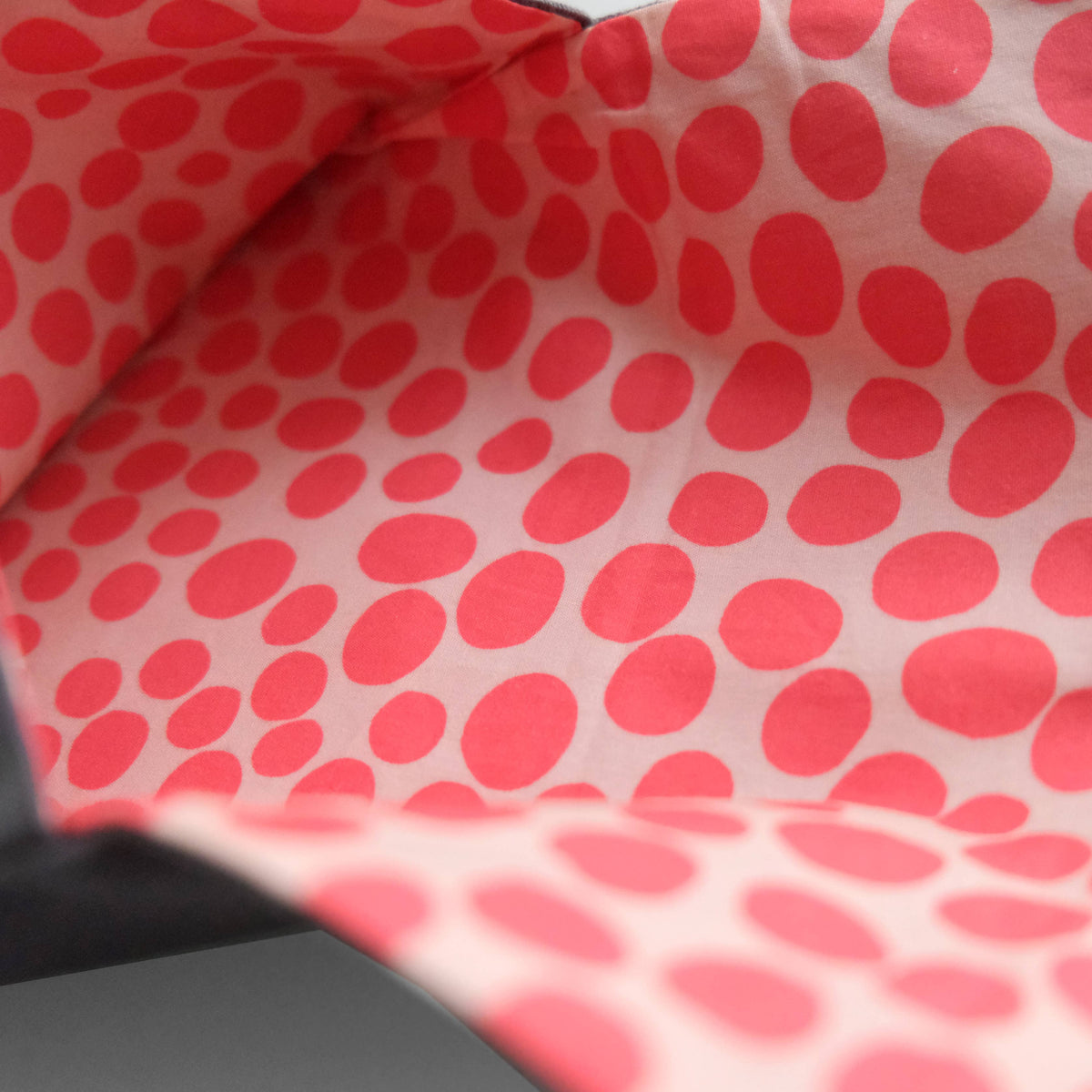 Kindle Holder Reversible | Ember Dot Cotton Canvas