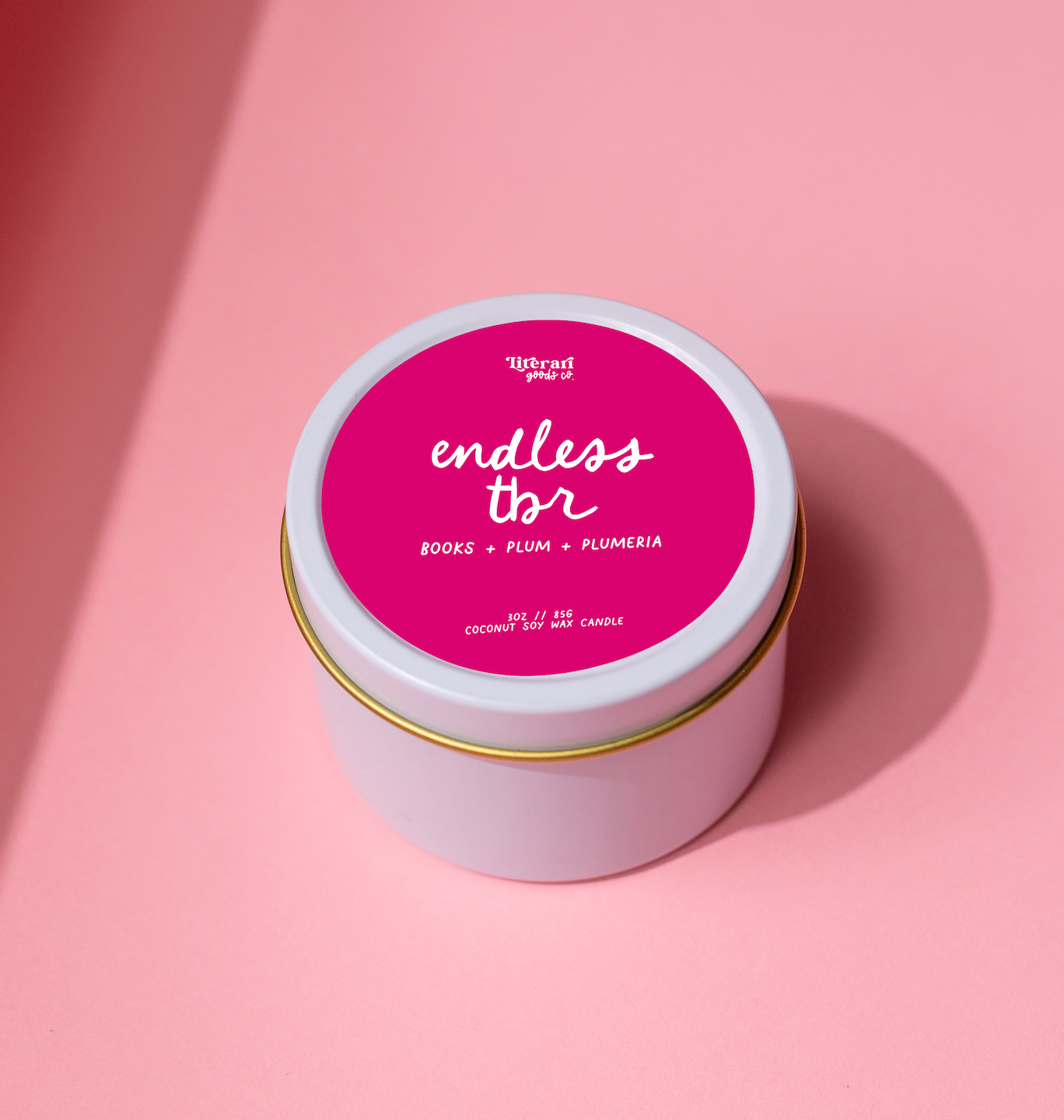 Endless TBR Bookish Candle