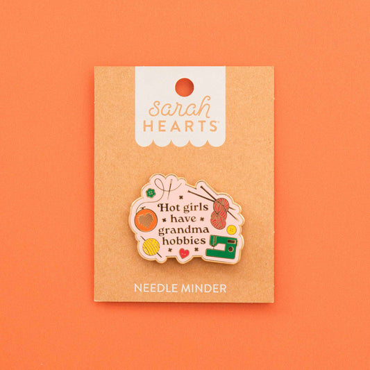 Hot Girls Have Grandma Hobbies Magnetic Needle Minder