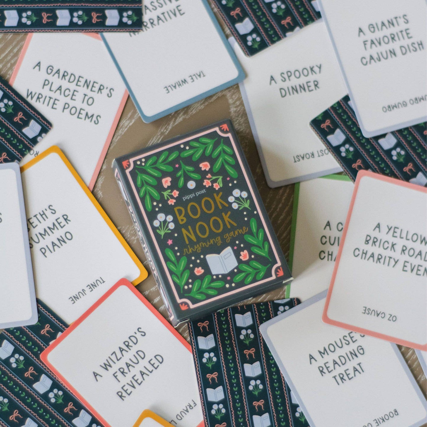 Book Nook Rhyming Card Game