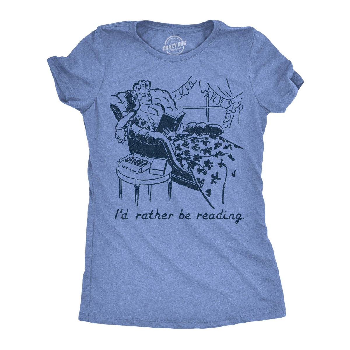Id Rather Be Reading Women's T Shirt
