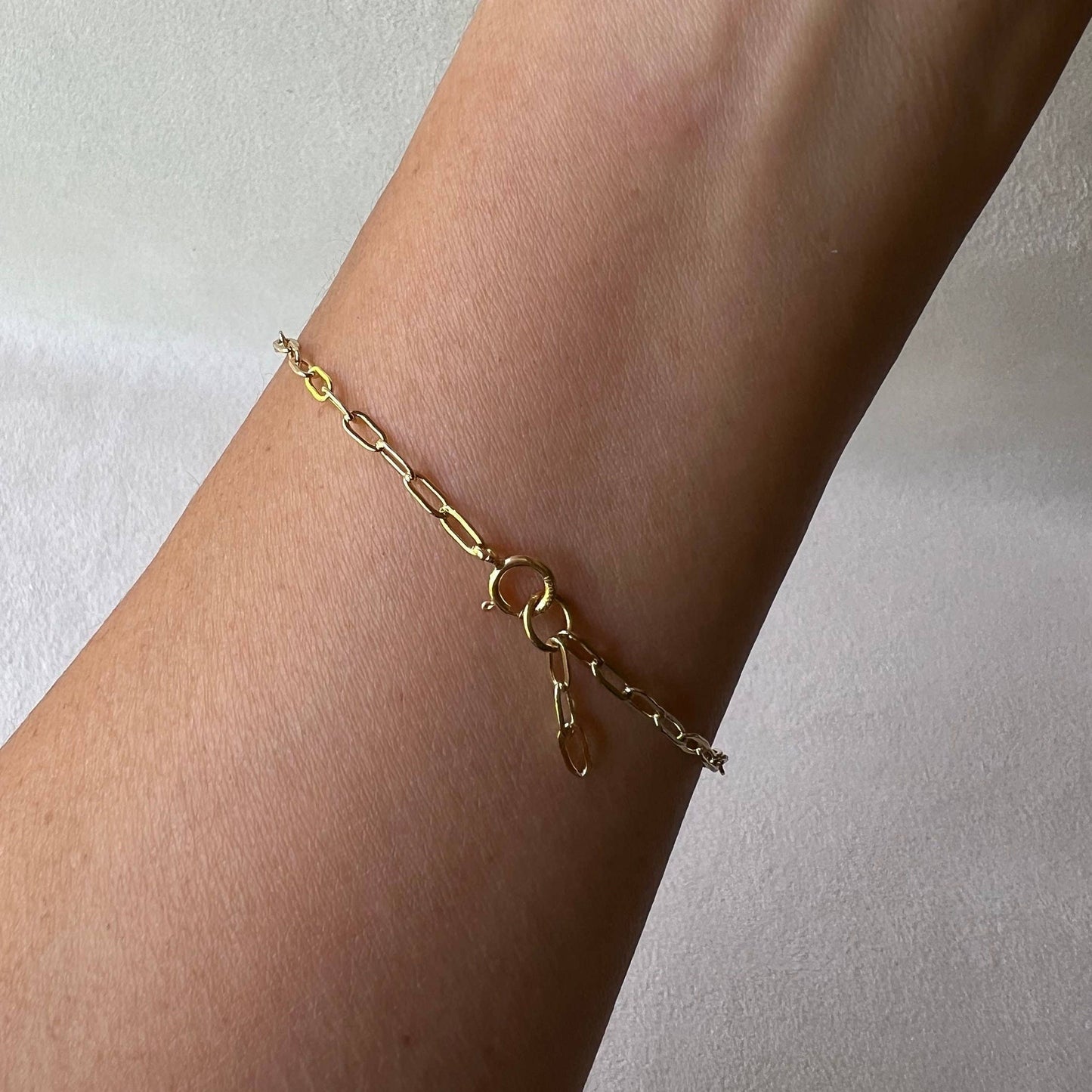 Paperclip Chain Bracelet