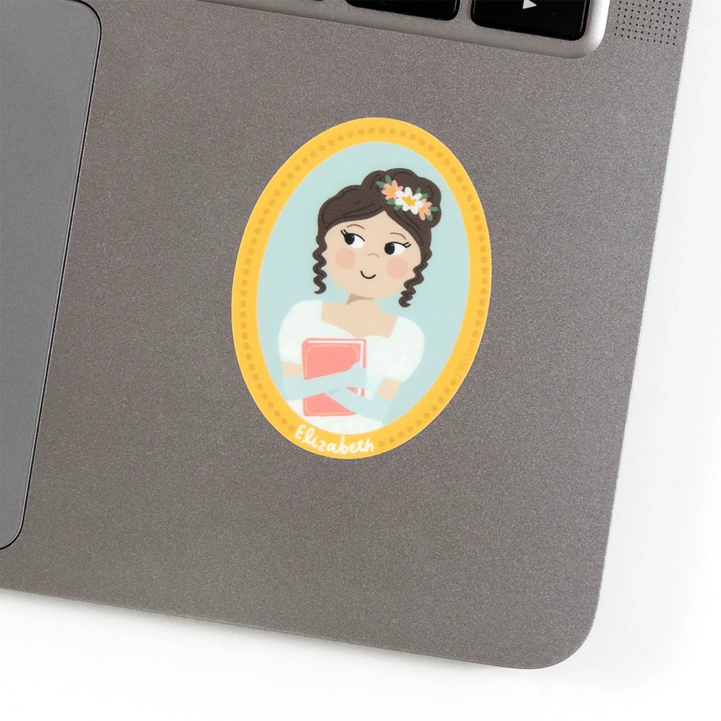 Pride and Prejudice Elizabeth Bennet Portrait Decal Sticker