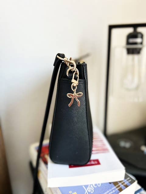 Coquette Bow Bag Charm and Keychain
