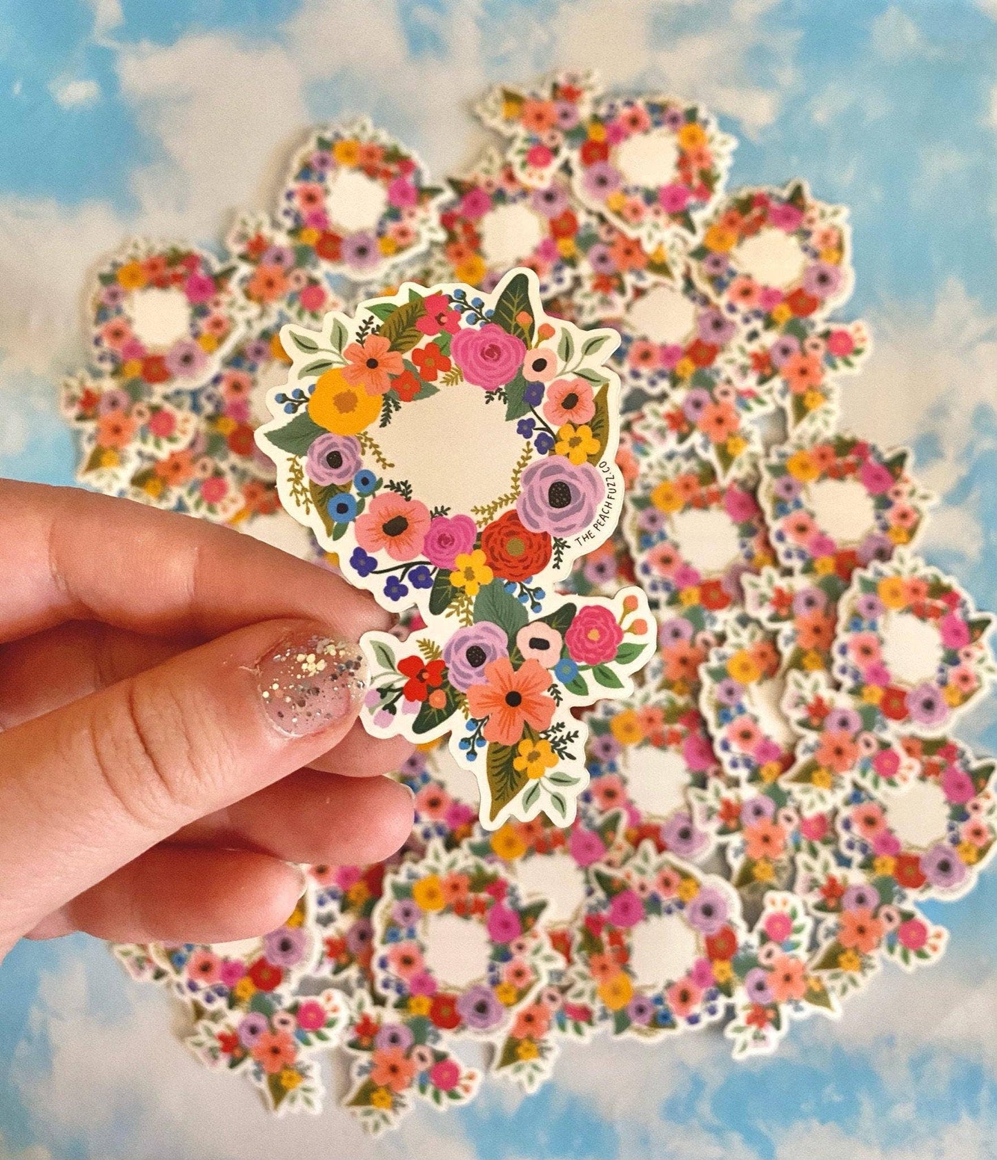 Floral Feminist Sticker