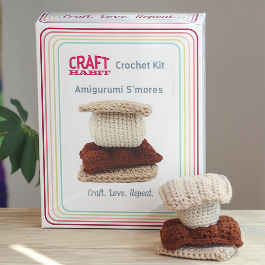 Amigurumi S'mores Crochet Kit 