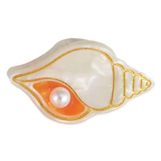 Mini Ocean Accents Acrylic Shell Hairclip