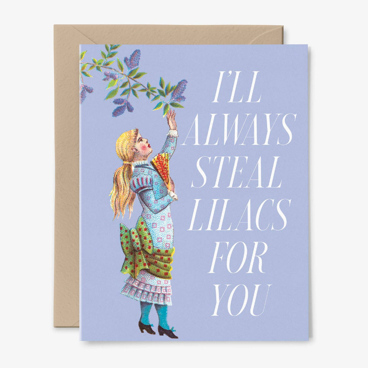 I'll Always Steal Lilacs For You | Friendship Card | Floral