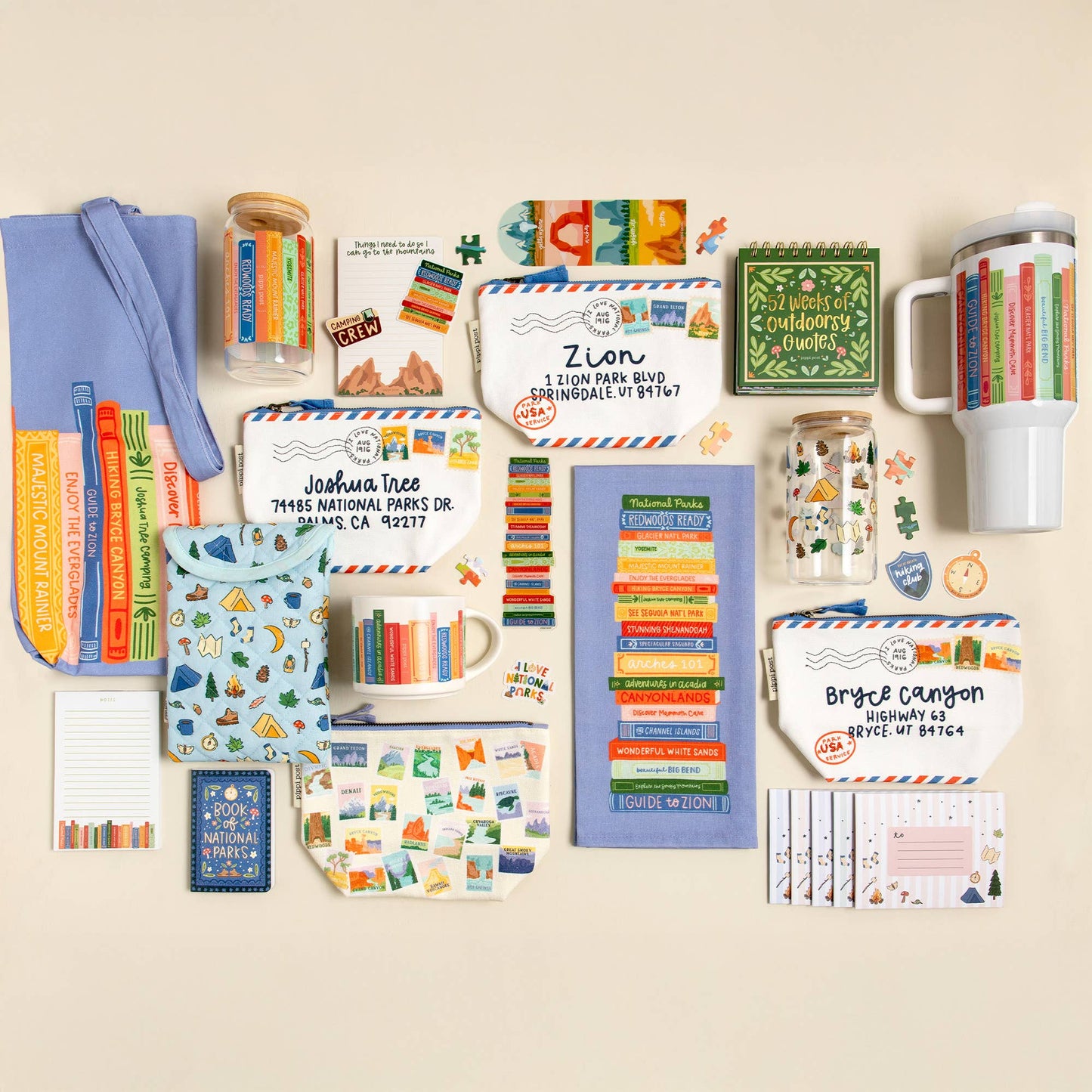 National Parks Books 4x6 Notepad