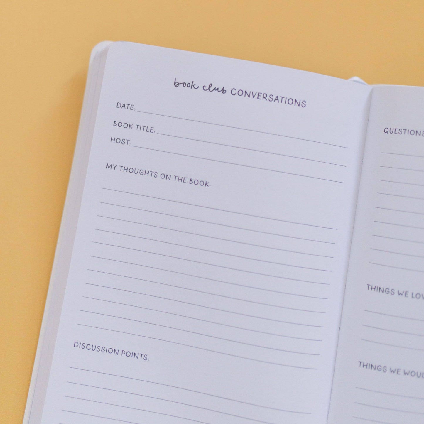 Reading & Book Tracker Mini Journal