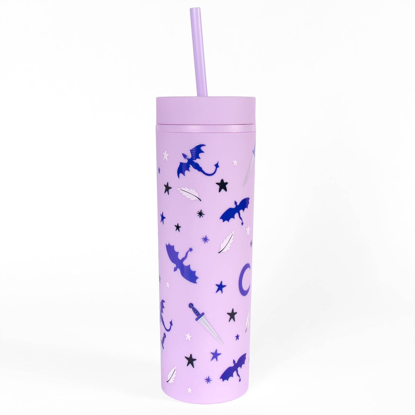 Romantasy Reader 16oz Acrylic Tumbler - Lilac