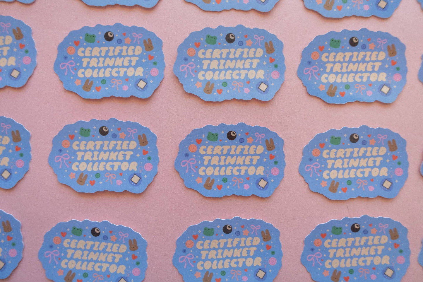Trinket Collector Sticker