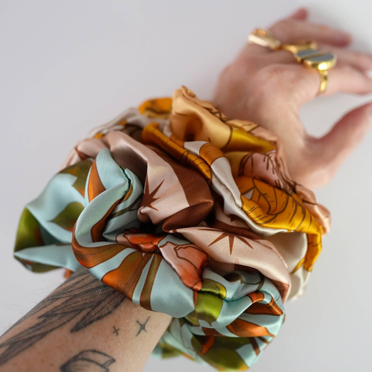 SILK SCRUNCHIES | Prairie Dawn - 100% Pure Silk