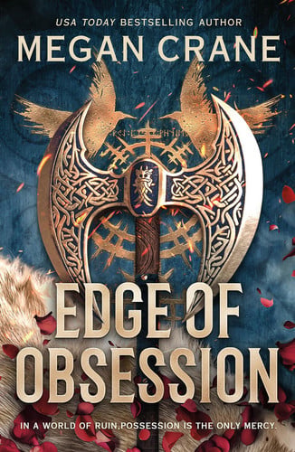 Edge of Obsession - Viking Dystopian Romance book cover
