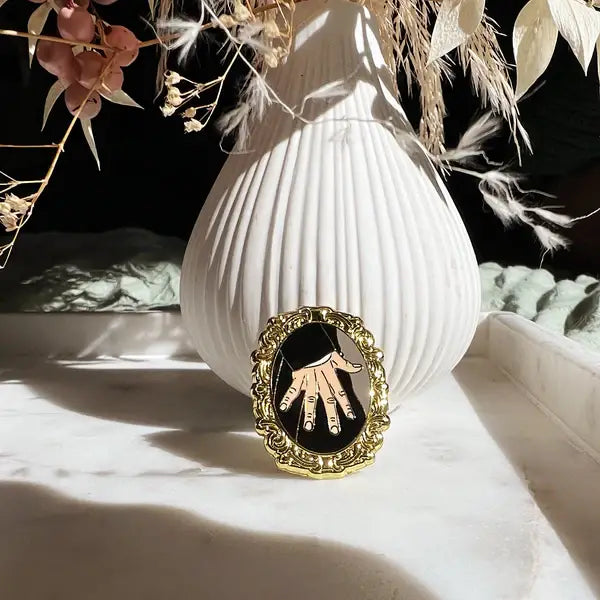 Portrait of a Hand Flex Enamel Pin