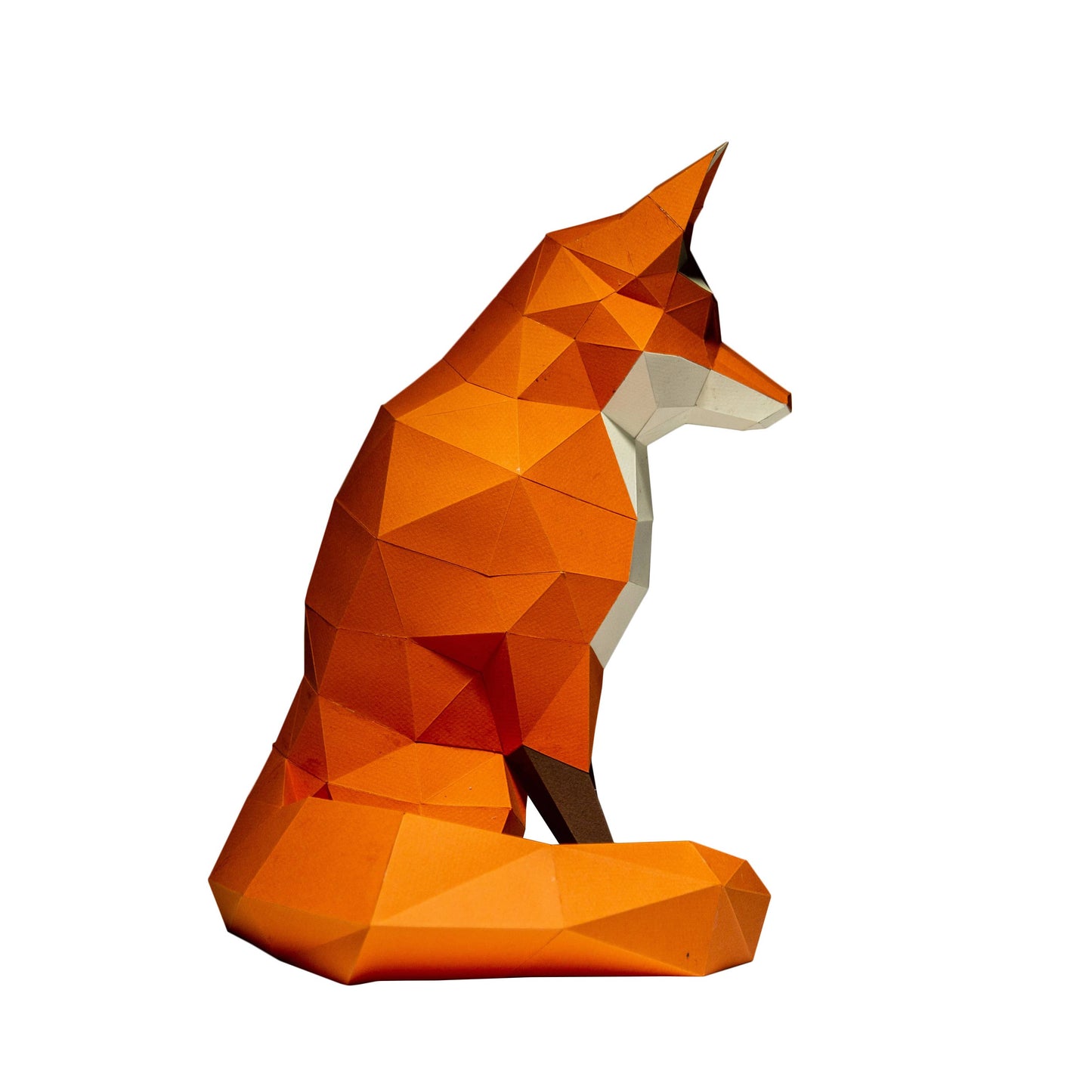 Fox 3D Origami Model PaperCraft Kit
