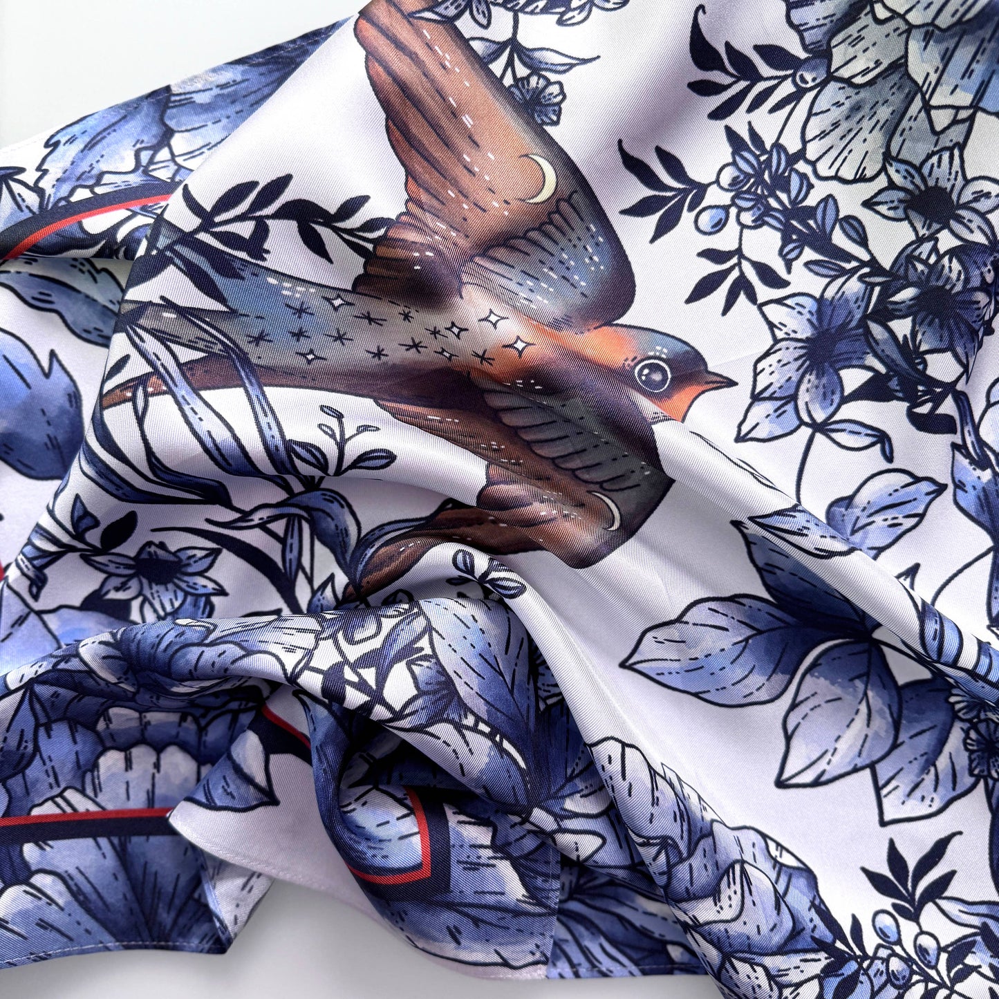 SILK COTTON SCARF | Swallow & Bloom