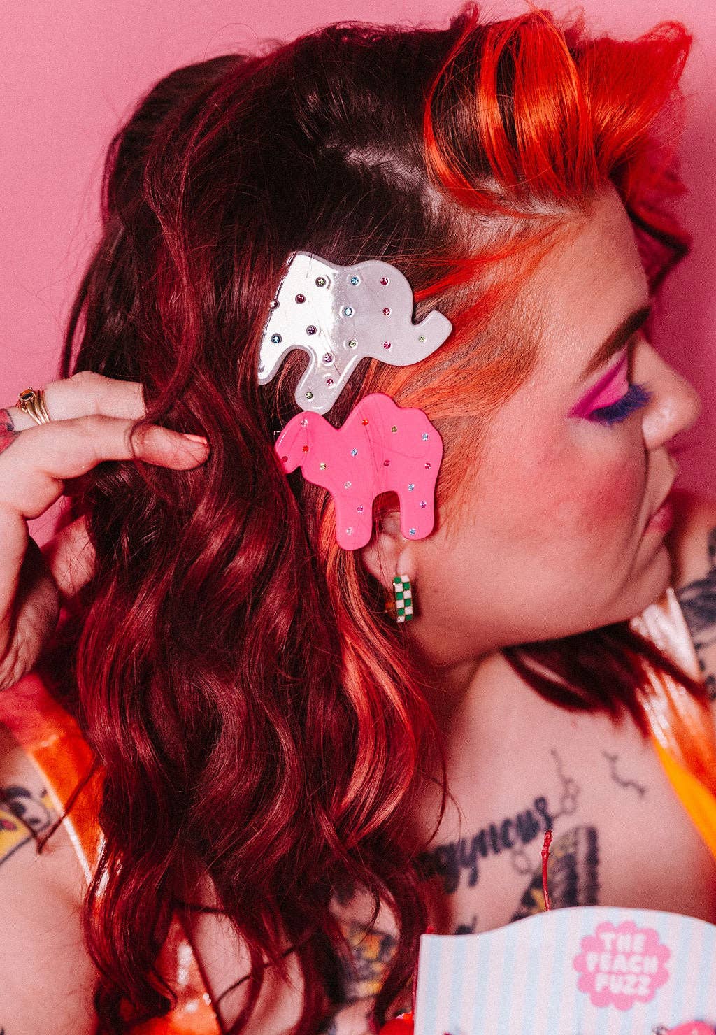 Animal Cracker Hair Clip Set