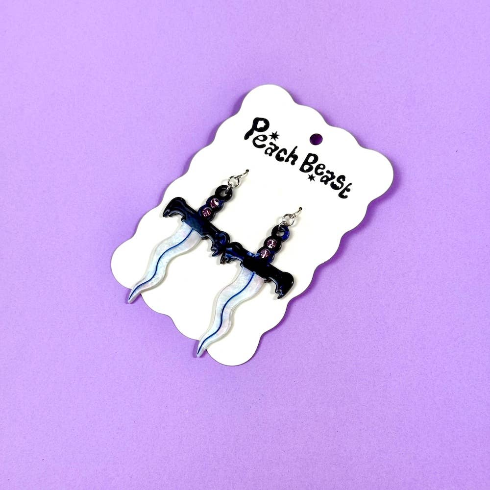 Dagger Statement Earrings