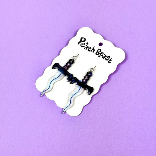 Dagger Statement Earrings