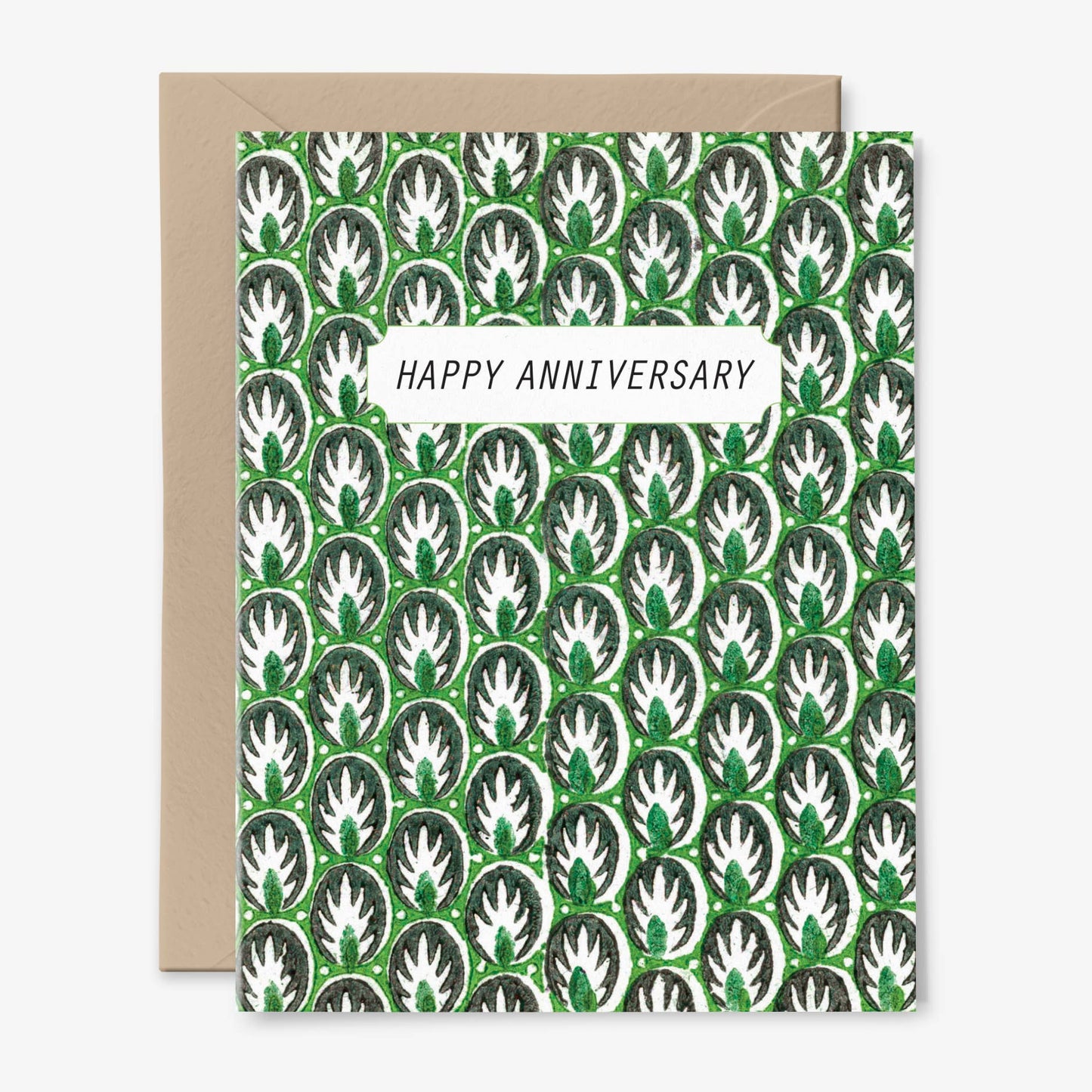Happy Anniversary Card | Wedding | Love | Vintage  Pattern
