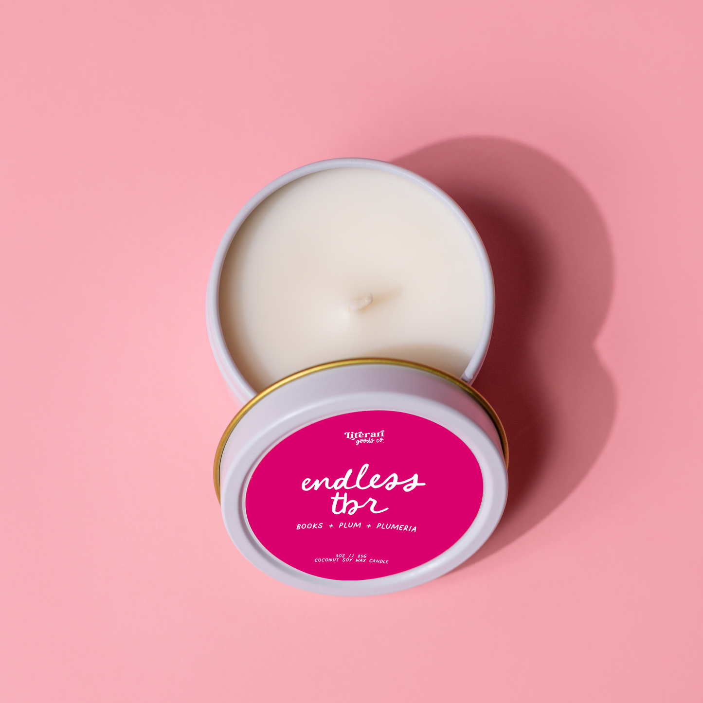 Endless TBR Bookish Candle