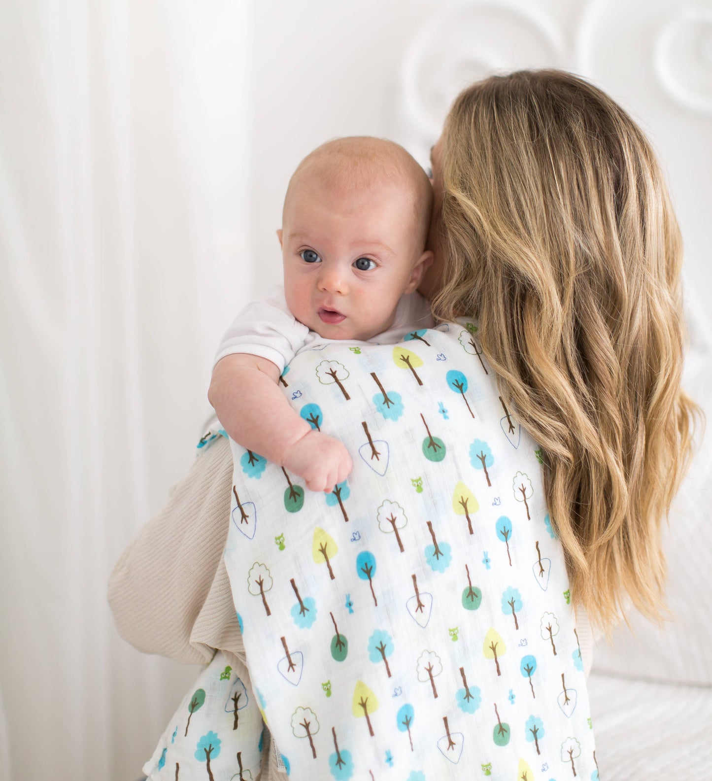 Giraffe & Friends Marquisette Swaddle Blankets Set of 3