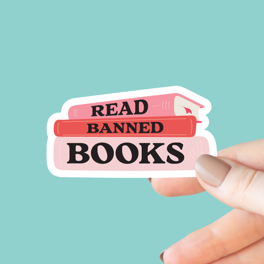 Read Banned Books Sticker