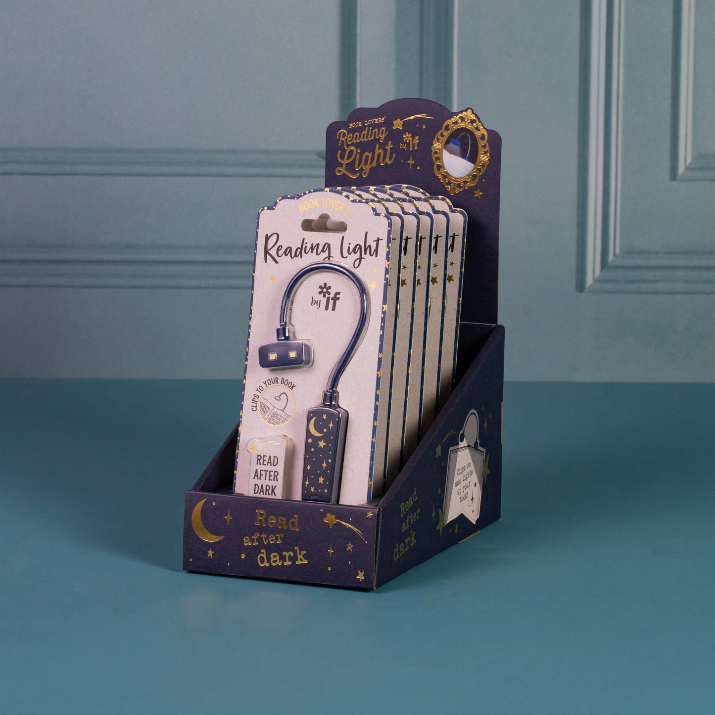 Moon & Stars Book Lover's Reading Light Starter Pack