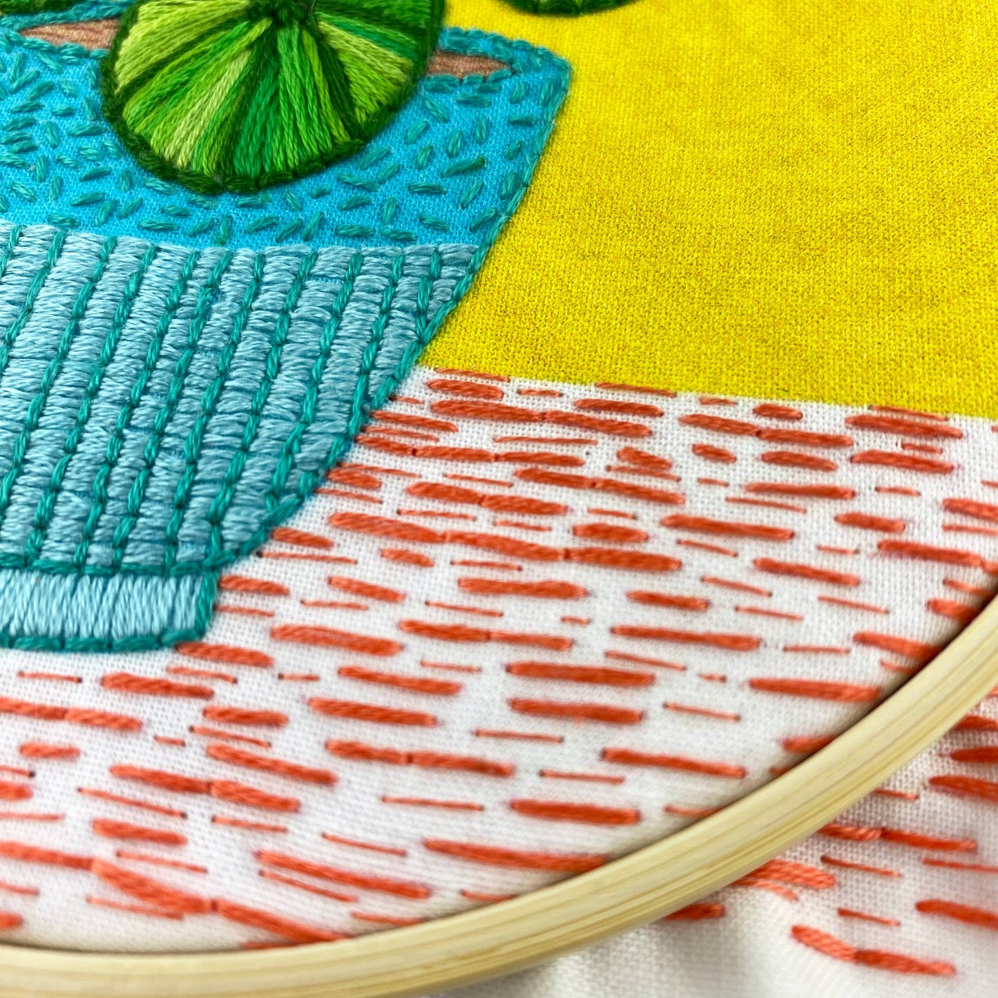 Pilea Plant Embroidery Kit