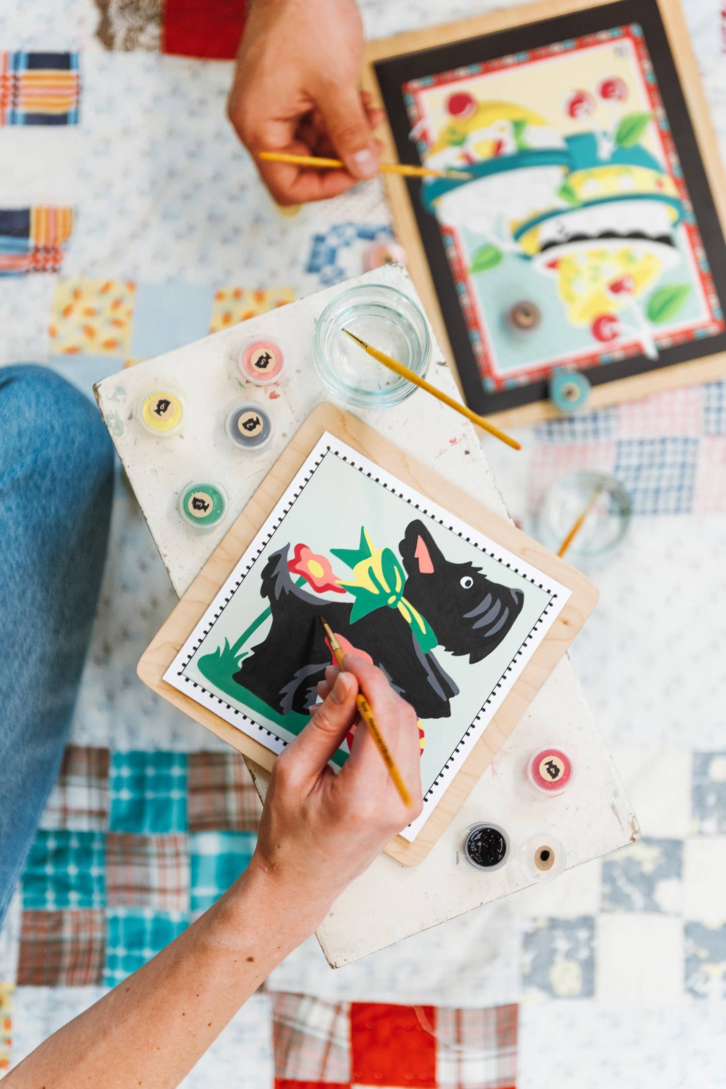 Scottie Scuttle Mary Engelbreit MINI Paint-by-Number Kit