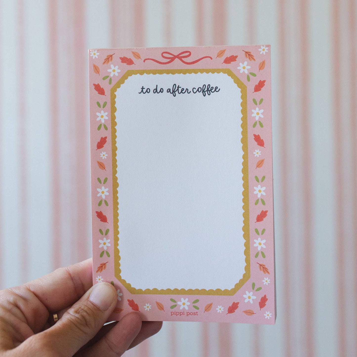 To Do After Coffee 4x6 Notepad