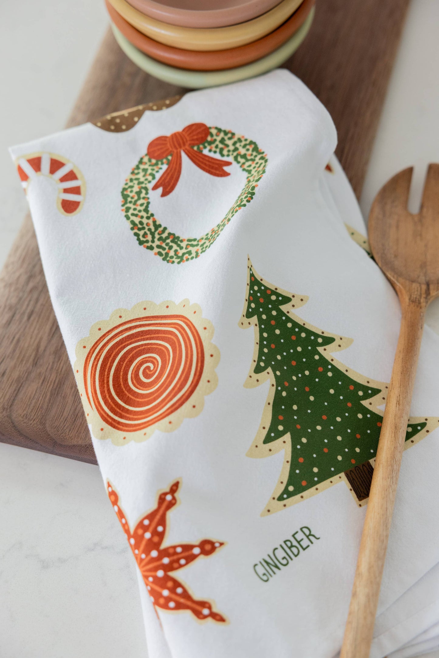 Christmas Cookies Tea Towel – Christmas Decor