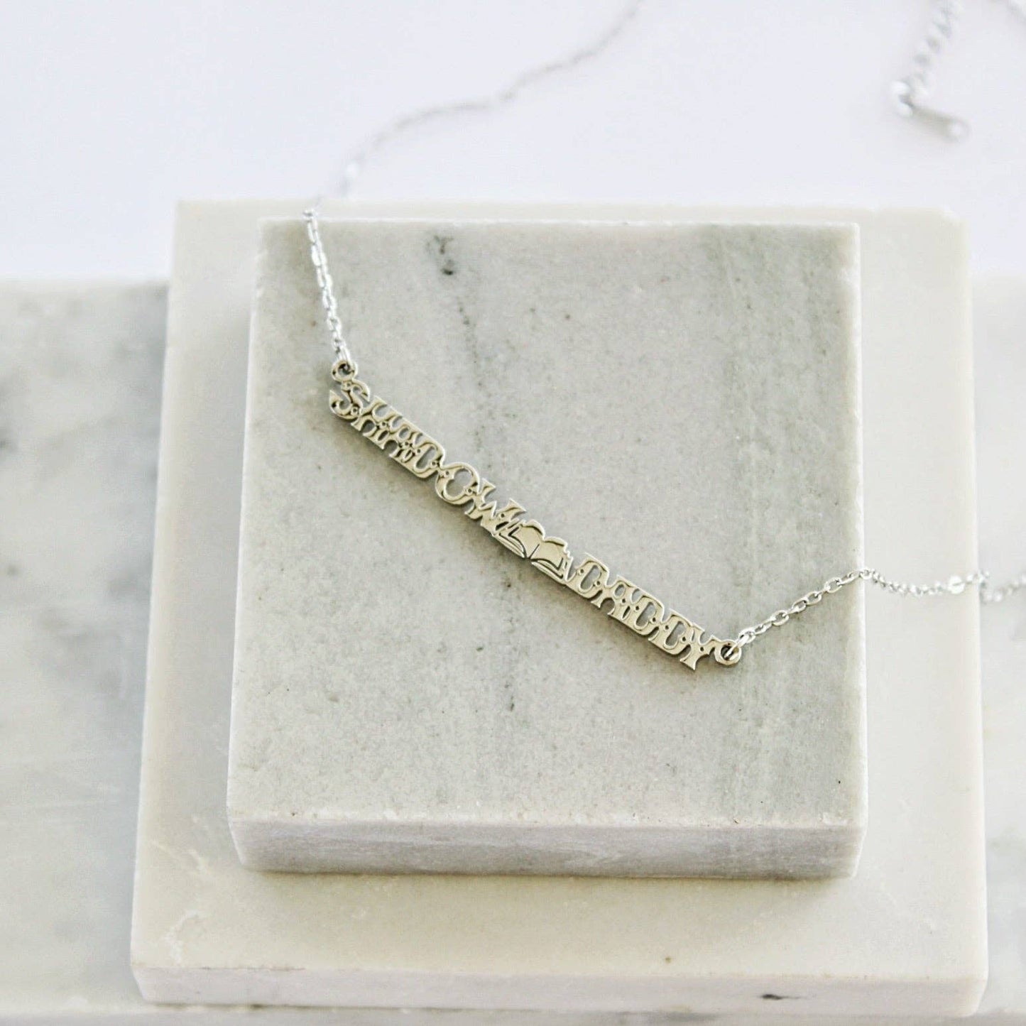 Shadow Daddy Pendant Necklace – Bookish Jewelry for Romantasy Readers
